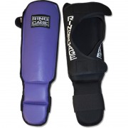 Женские щитки для защиты голени и стопы RING TO CAGE Womens Hook&Loop MMA Shin instep - Open Back фото